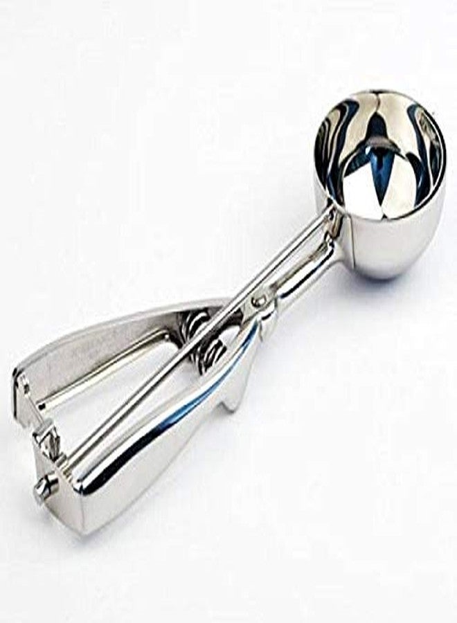 توب هافين مغرفة آيس كريم من الفولاذ المقاوم للصدأ من توبهافن، ملعقة طعام متعددة الاستخدامات (فضية) - Image 3